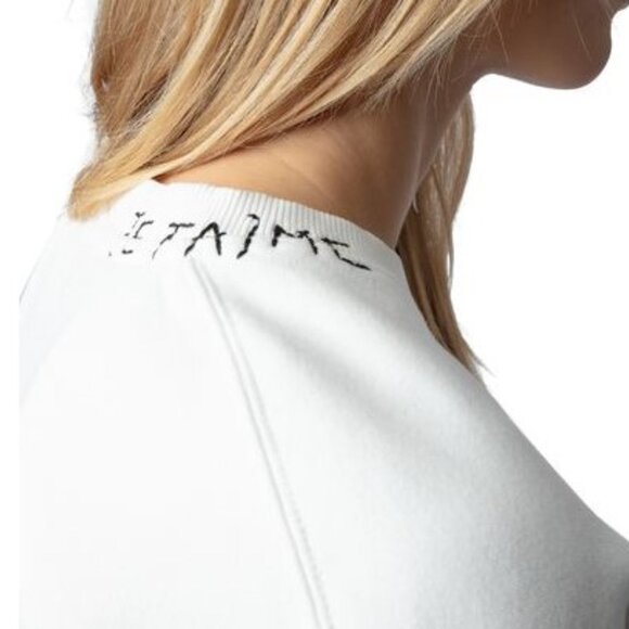 ZADIG & VOLTAIRE Oscar Melting Heart Sweatshirt - Picture 3 of 7